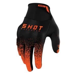 Motocross rukavice Shot Drift Edge 2.0 crno-narančaste