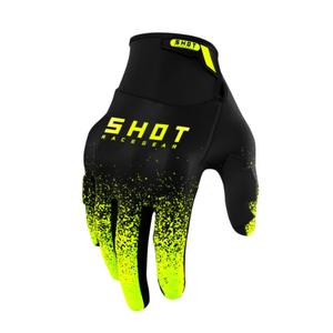 Motocross rukavice Shot Drift Edge 2.0 crno-fluo žute