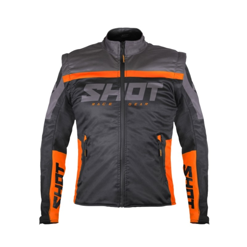 Softshell jakna Shot Softshell Lite 2.0 crno-narančasta