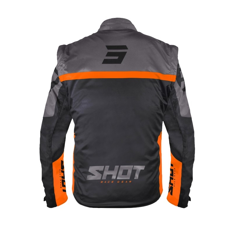 Softshell jakna Shot Softshell Lite 2.0 crno-narančasta