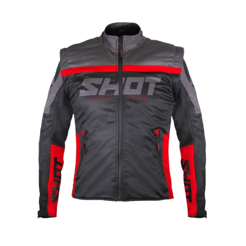 Softshell jakna Shot Softshell Lite 2.0 crno-crvena