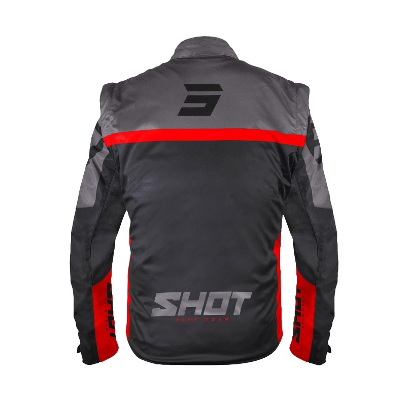 Softshell jakna Shot Softshell Lite 2.0 crno-crvena