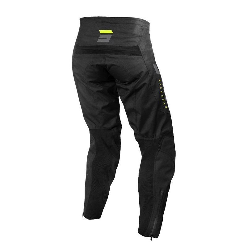 Motocross hlače Shot Climatic 2.0 crno-fluo žute