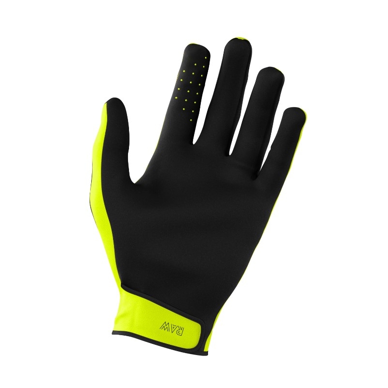 Dječje rukavice za motocross Shot Raw Kid fluo žute rasprodaja