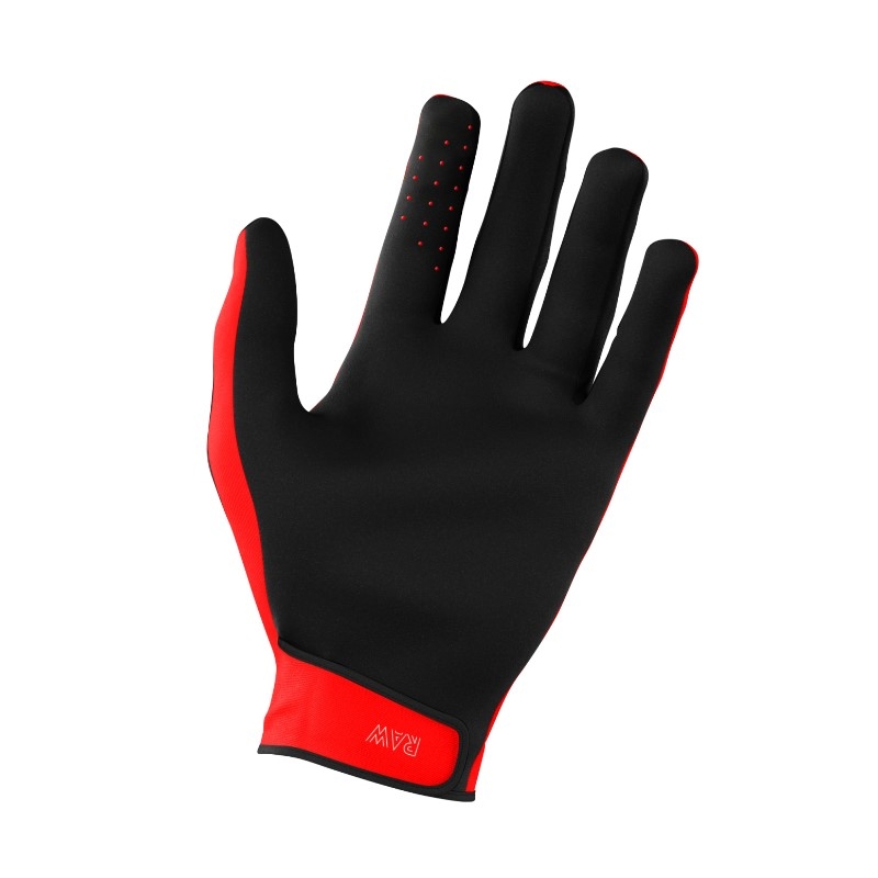 Shot Raw Kid Motocross rukavice, crvena rasprodaja