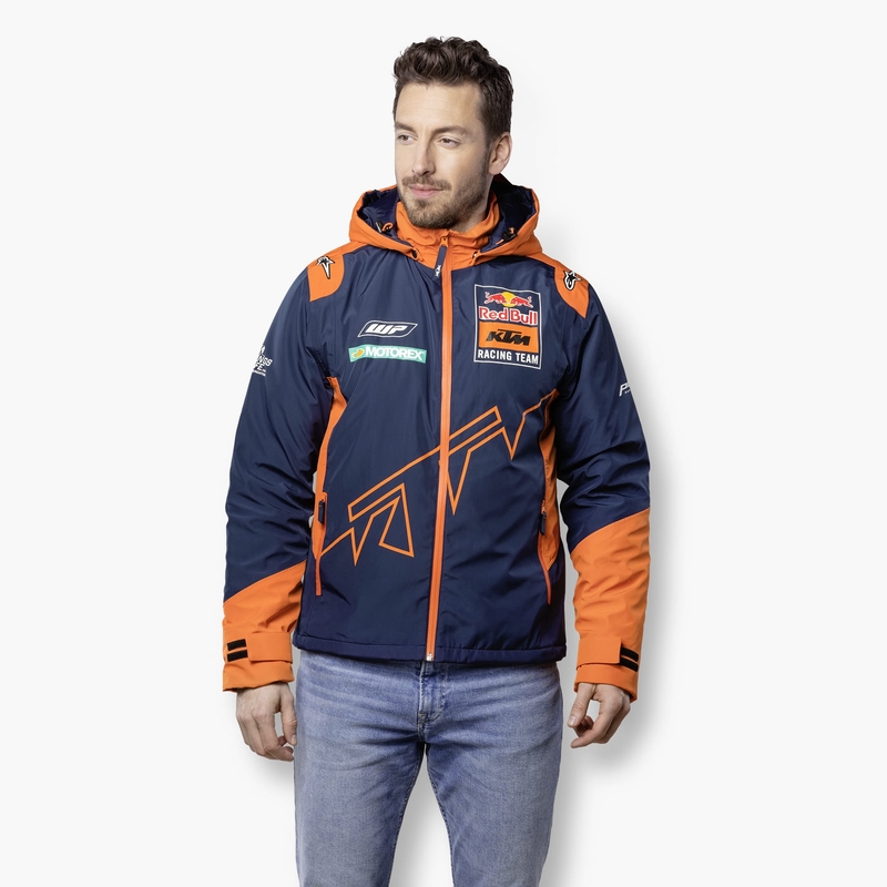 KTM Red Bull Winter plavo-narančasta jakna