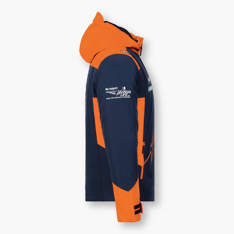 KTM Red Bull Winter plavo-narančasta jakna