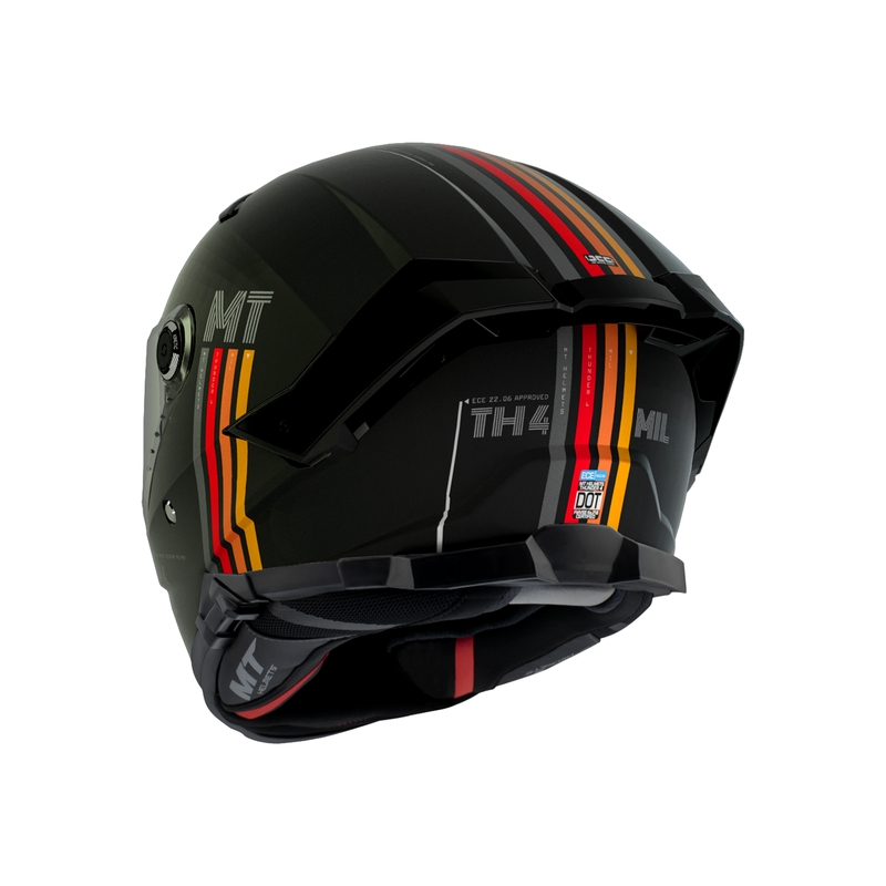 Integralna motociklistička kaciga MT Thunder 4 SV Mil A11 crna mat rasprodaja