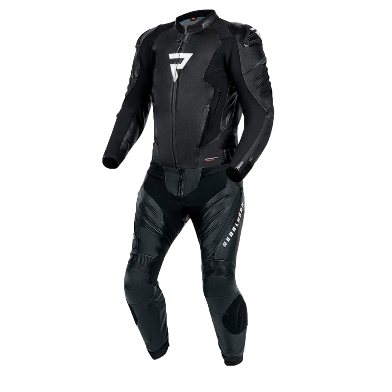 Rebelhorn Veloce moto odijelo crno-bijelo