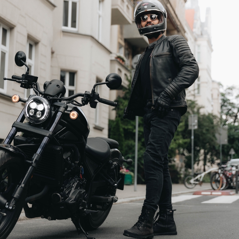 Rebelhorn Nomad TP motociklističke traperice isprane crne rasprodaja