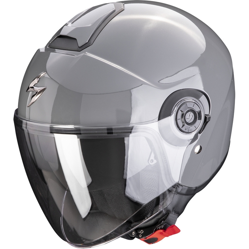 Otvorena kaciga Scorpion EXO-CITY II Jednobojna siva