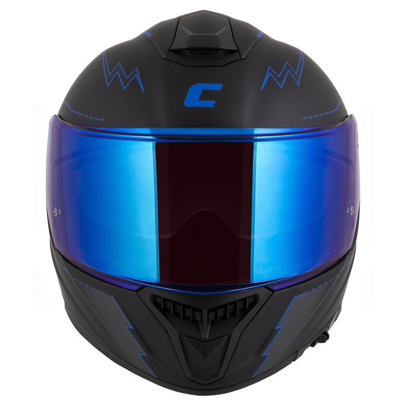 Integralna motociklistička kaciga Cassida Integral GT 2.1 Flash crno-plavo-siva