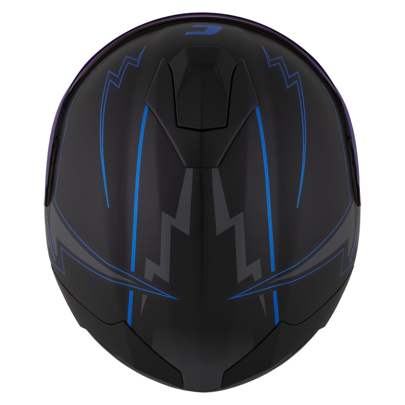 Integralna motociklistička kaciga Cassida Integral GT 2.1 Flash crno-plavo-siva