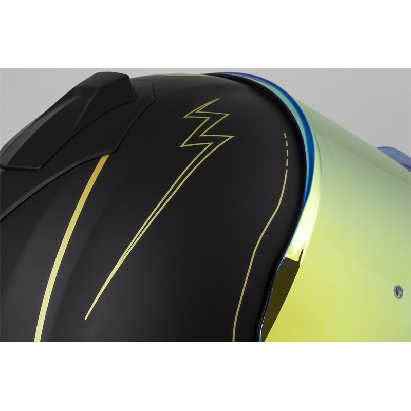 Integralna moto kaciga Cassida Integral GT 2.1 Flash crno-zlatno-siva