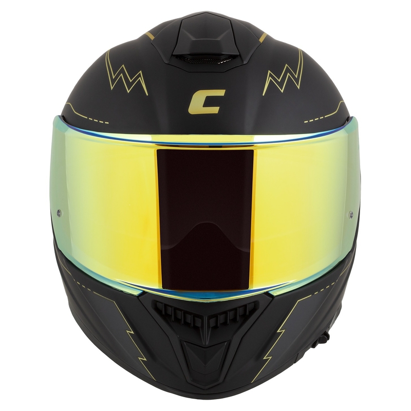 Integralna moto kaciga Cassida Integral GT 2.1 Flash crno-zlatno-siva