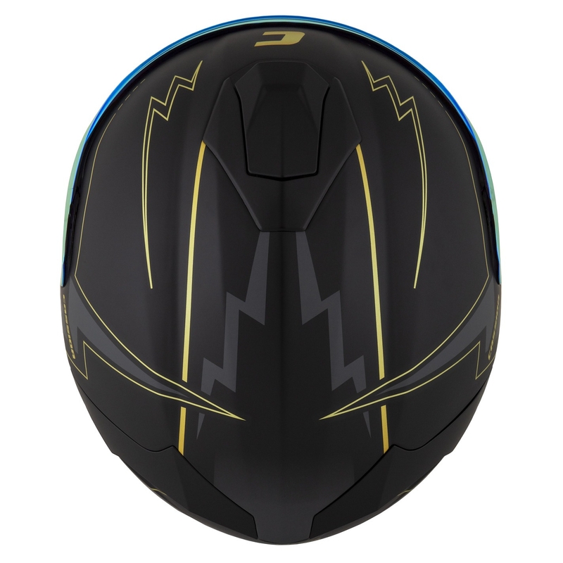 Integralna moto kaciga Cassida Integral GT 2.1 Flash crno-zlatno-siva