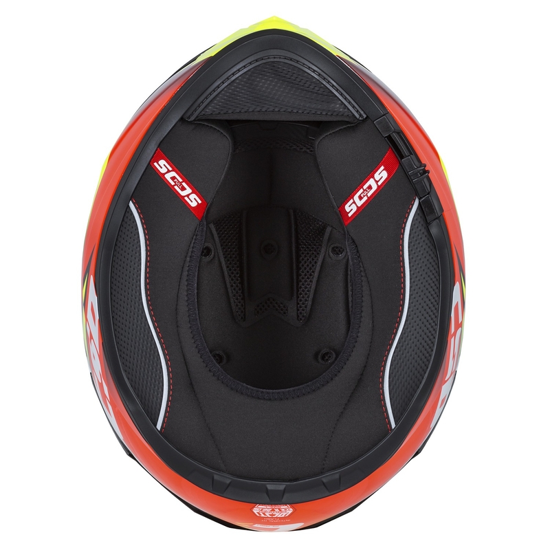 Integralna motociklistička kaciga Cassida Integral GT 2.1 Flash fluo žuto-crveno-crno-bijela