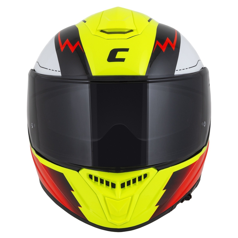 Integralna motociklistička kaciga Cassida Integral GT 2.1 Flash fluo žuto-crveno-crno-bijela