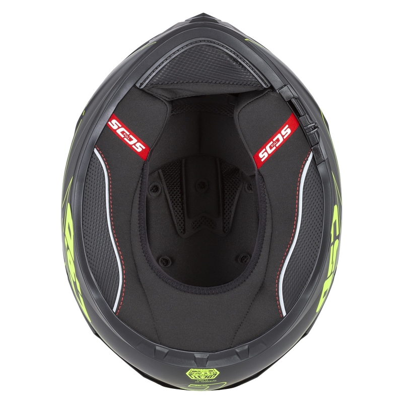 Integralna motociklistička kaciga Cassida Integral GT 2.1 Flash crno-fluo žuto-siva
