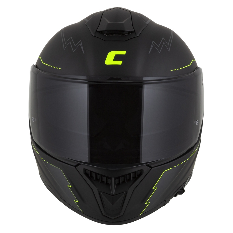 Integralna motociklistička kaciga Cassida Integral GT 2.1 Flash crno-fluo žuto-siva