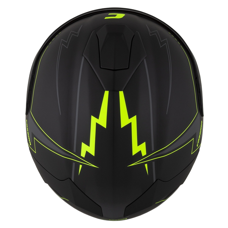 Integralna motociklistička kaciga Cassida Integral GT 2.1 Flash crno-fluo žuto-siva