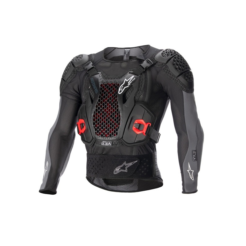 Alpinestars Bionic Plus 2 zaštita za tijelo crno-sivo-crvena