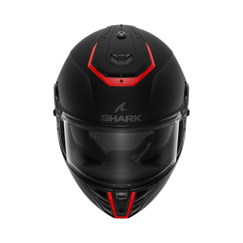 Integralna motociklistička kaciga SHARK SPARTAN RS Blank SP crno-crvena mat