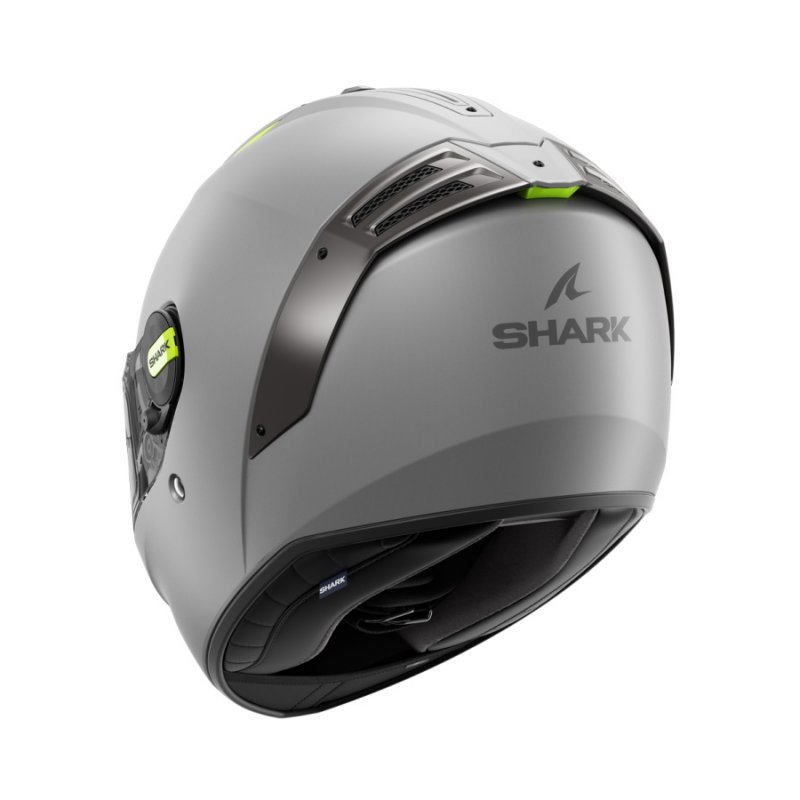 Integralna motociklistička kaciga SHARK SPARTAN RS Blank SP sivo-fluo žuta