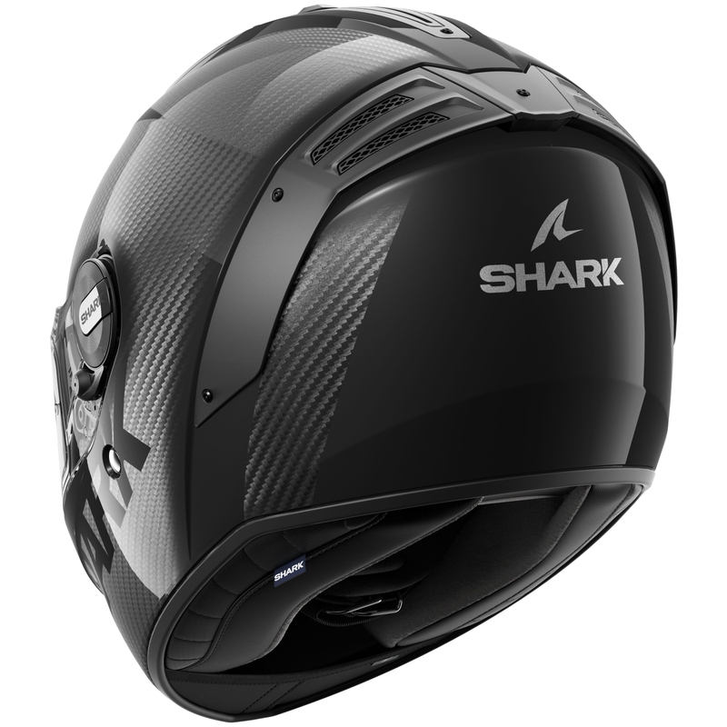 Integralna motociklistička kaciga SHARK SPARTAN RS Carbon Skin 2023 crna