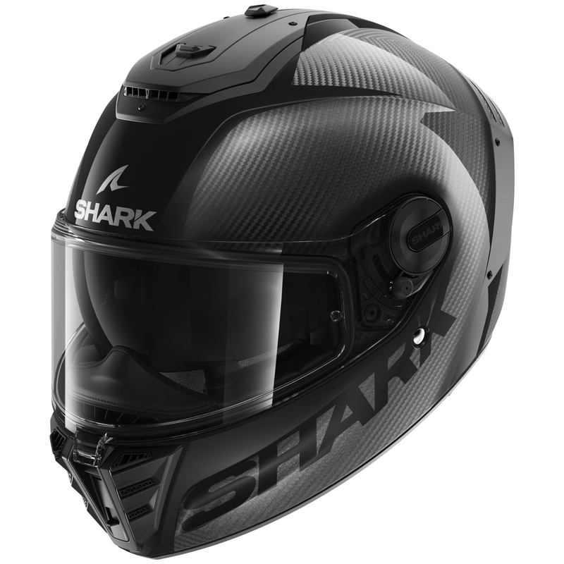 Integralna motociklistička kaciga SHARK SPARTAN RS Carbon Skin 2023 crna
