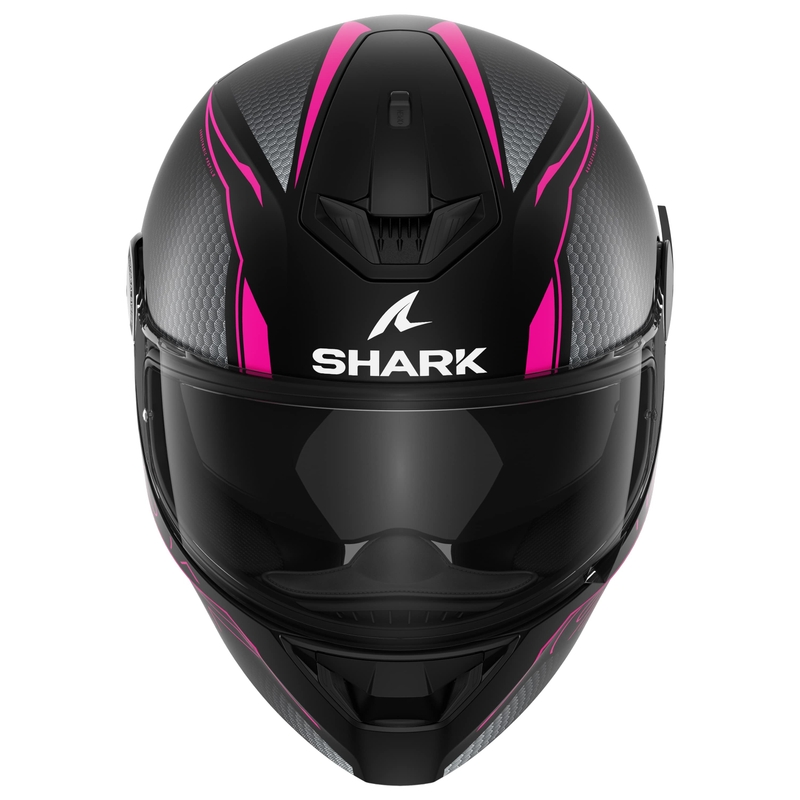 Integralna motociklistička kaciga SHARK D-SKWAL 2 Cadium crno-roza