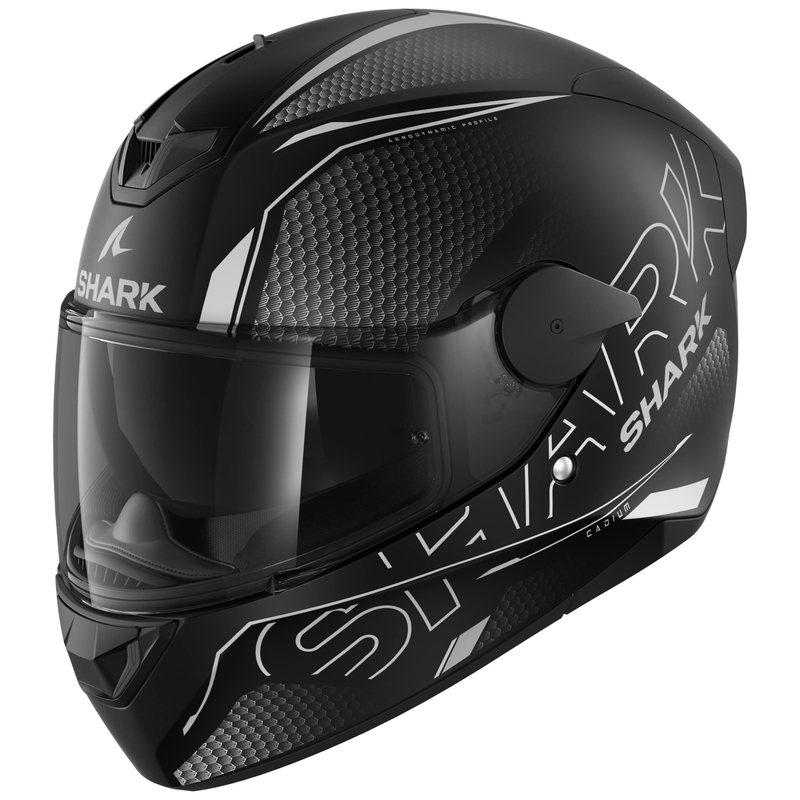 Integralna motociklistička kaciga SHARK D-SKWAL 2 Cadium crno-siva mat