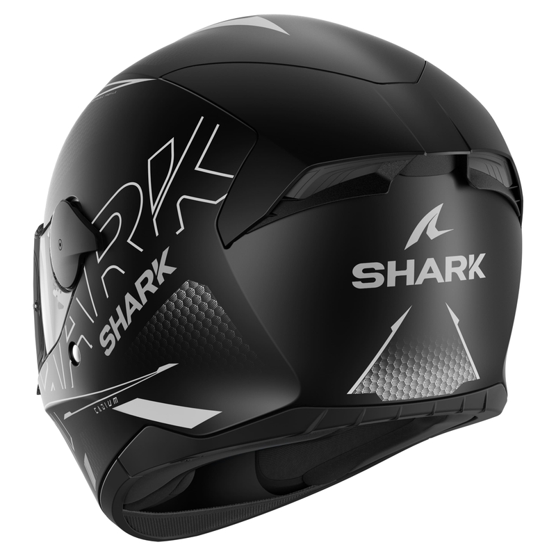 Integralna motociklistička kaciga SHARK D-SKWAL 2 Cadium crno-siva mat