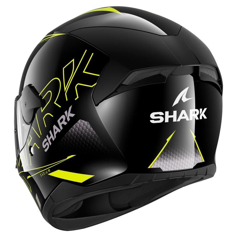 Integralna motociklistička kaciga SHARK D-SKWAL 2 Cadium crno-žuta