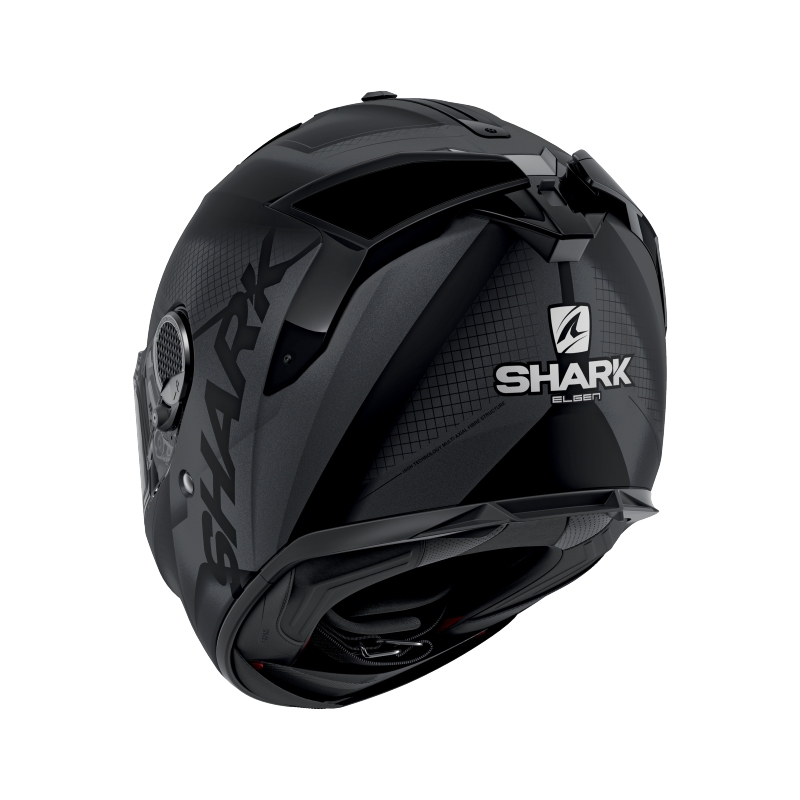 Integralna kaciga SHARK SPARTAN GT Elgen crno-antracit mat