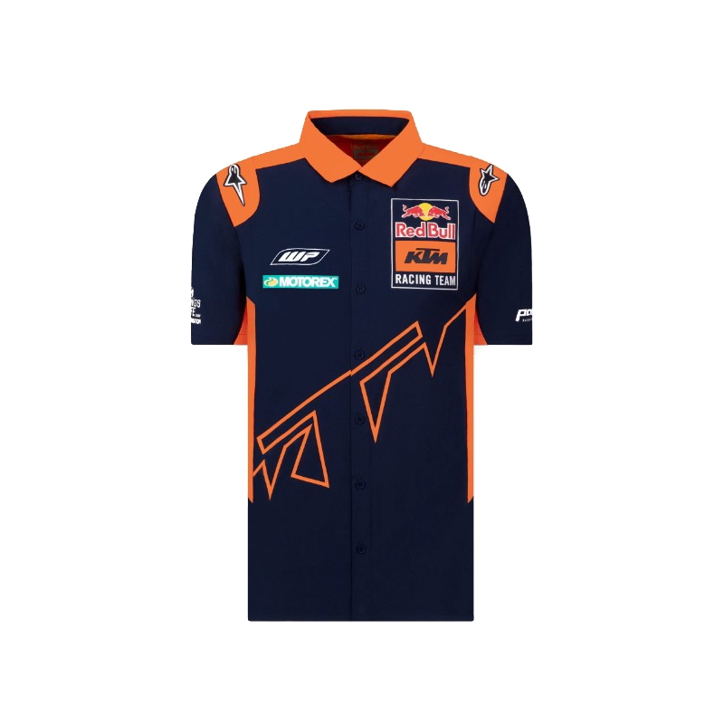 KTM Red Bull Racing Official Teamline plavo-narančasta majica rasprodaja