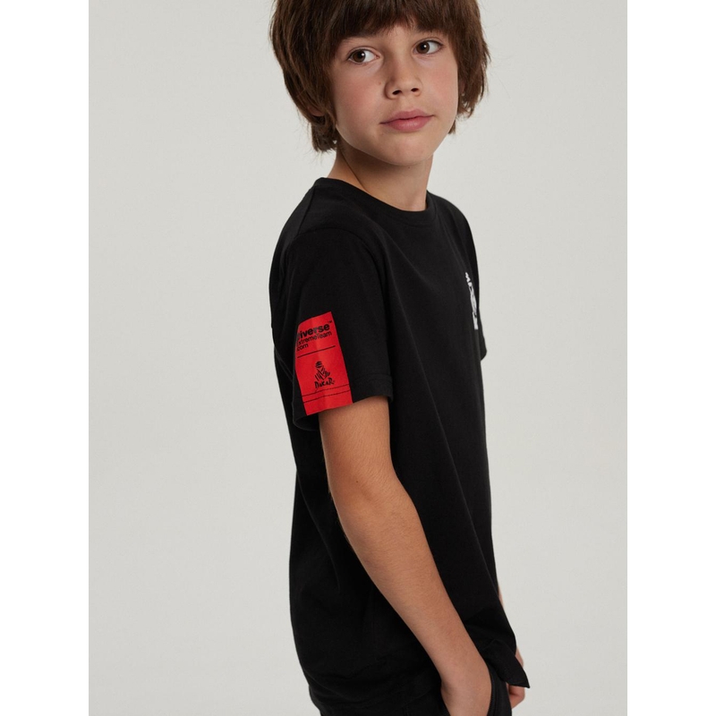 Dječja majica DAKAR DKR KID 322 crna