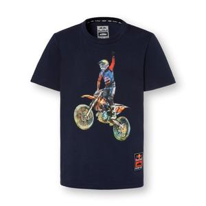 Dječja majica KTM Red Bull Jump plava