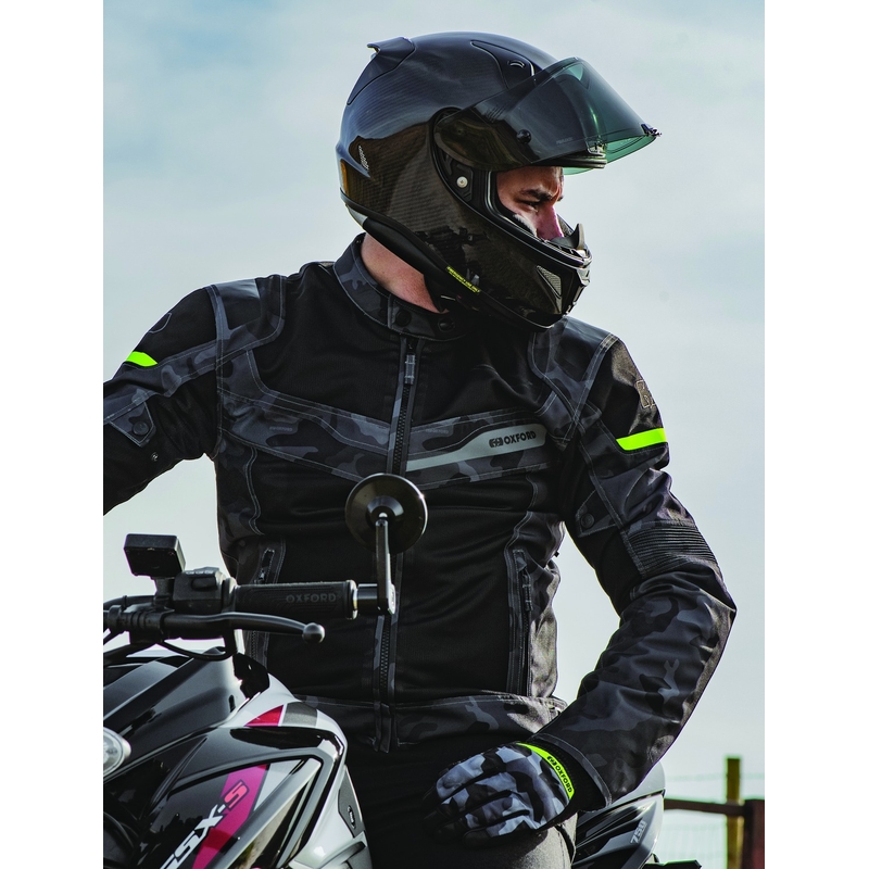 Oxford Dakar D2D Air motociklistička jakna kamuflažna siva rasprodaja