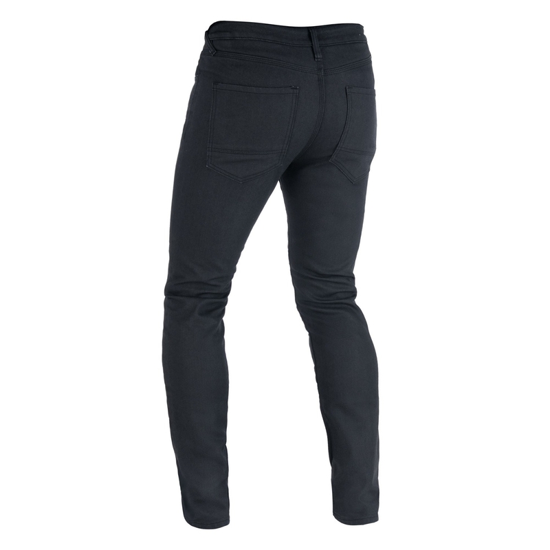 Motociklističke traperice Oxford Original Approved Jeans AA Slim fit crne