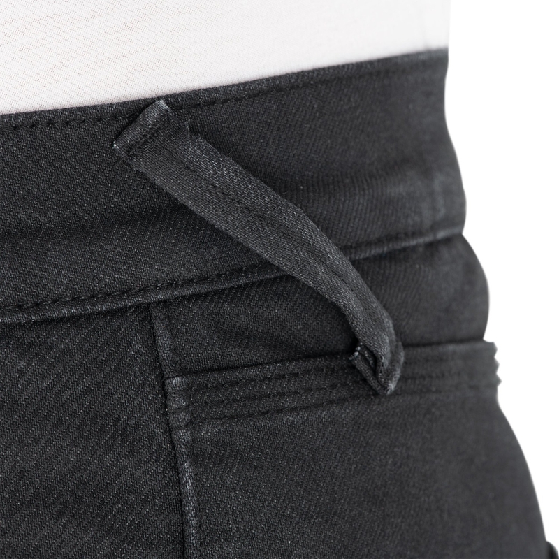Motociklističke traperice Oxford Original Approved Jeans AA Slim fit crne