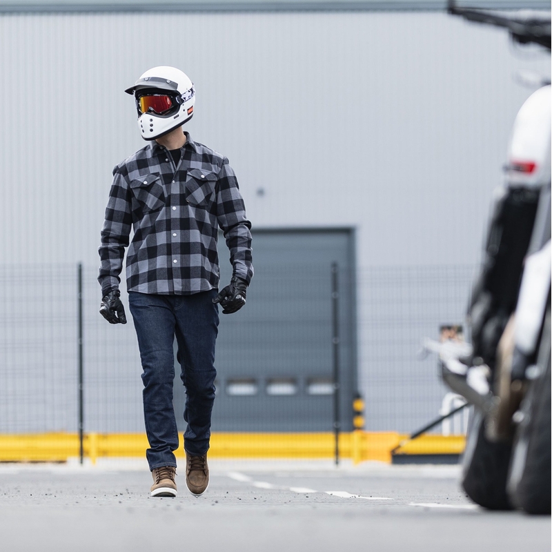 Motociklističke traperice Oxford Original Approved Jeans AA tamnoplave