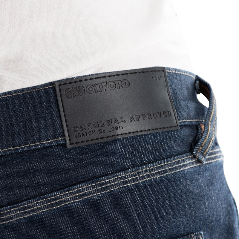 Motociklističke traperice Oxford Original Approved Jeans AA tamnoplave