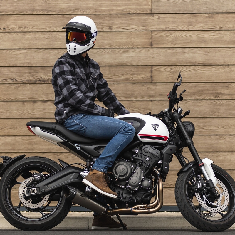 Motociklističke traperice Oxford Original Approved Jeans AA svijetloplave