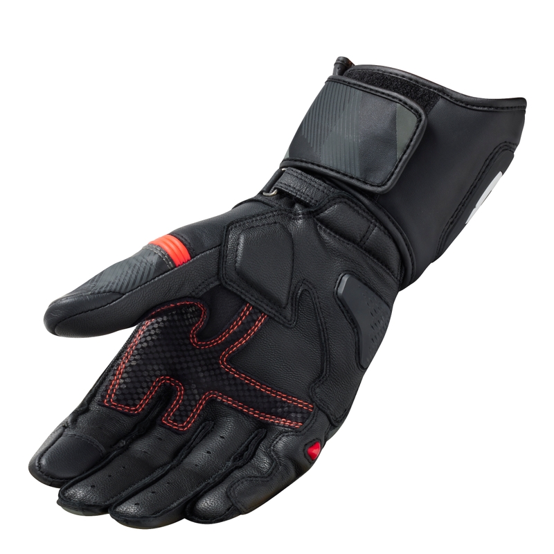 Revit League 2 motociklističke rukavice crno-fluo crvene