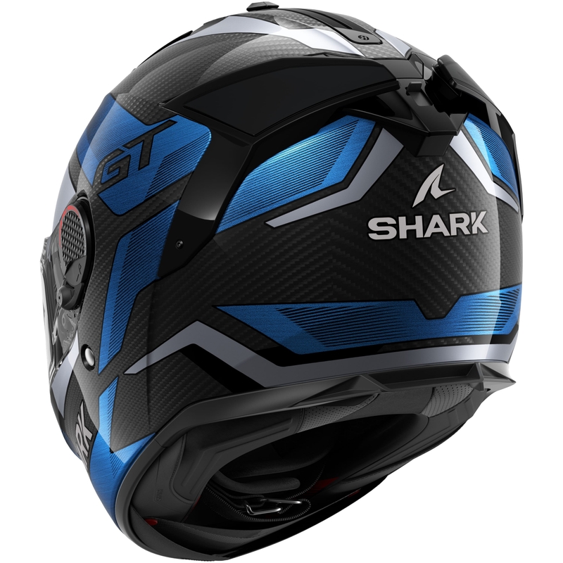 Integralna motociklistička kaciga SHARK SPARTAN GT PRO Carbon Ritmo crno-plava