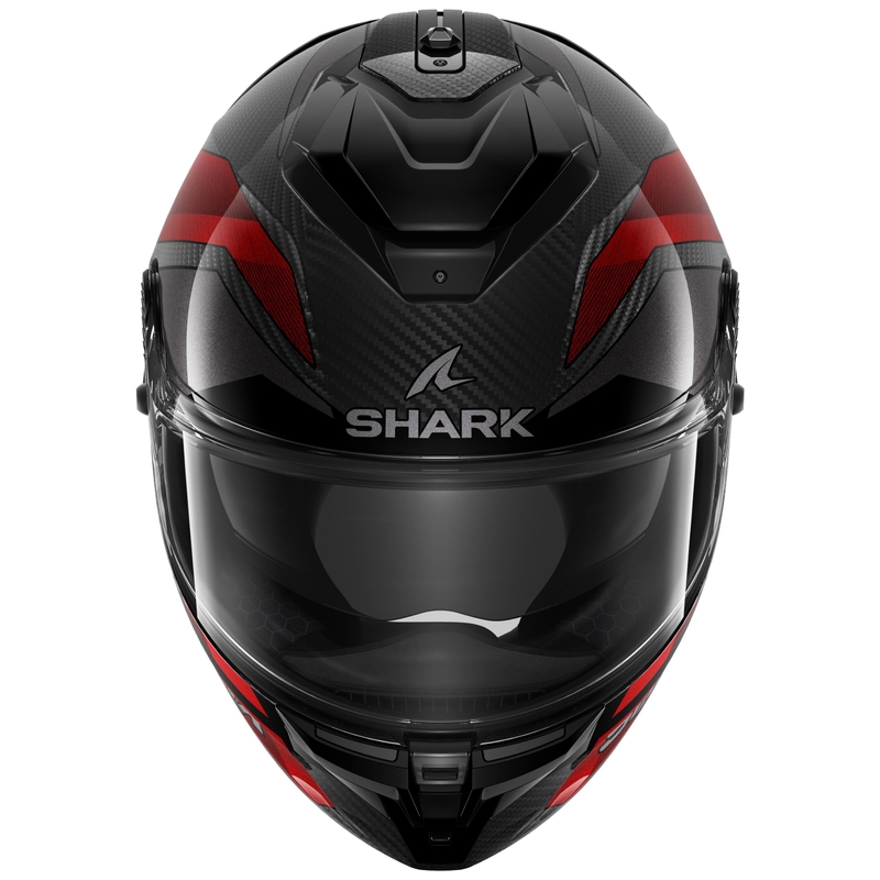 Integralna moto kaciga SHARK SPARTAN GT PRO Carbon Ritmo crno-crvena