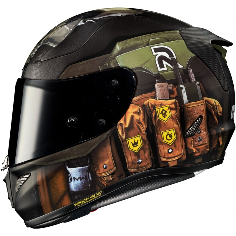 HJC RPHA 11 Ghost Call Of Duty MC34SF Full Face motociklistička kaciga crno-smeđe-zelena rasprodaja