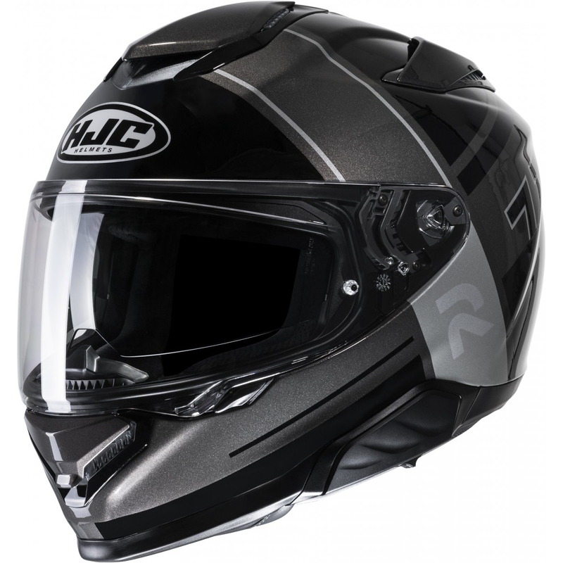 Integralna motociklistička kaciga HJC RPHA 71 Zecha MC5 crno-sivo-srebrna