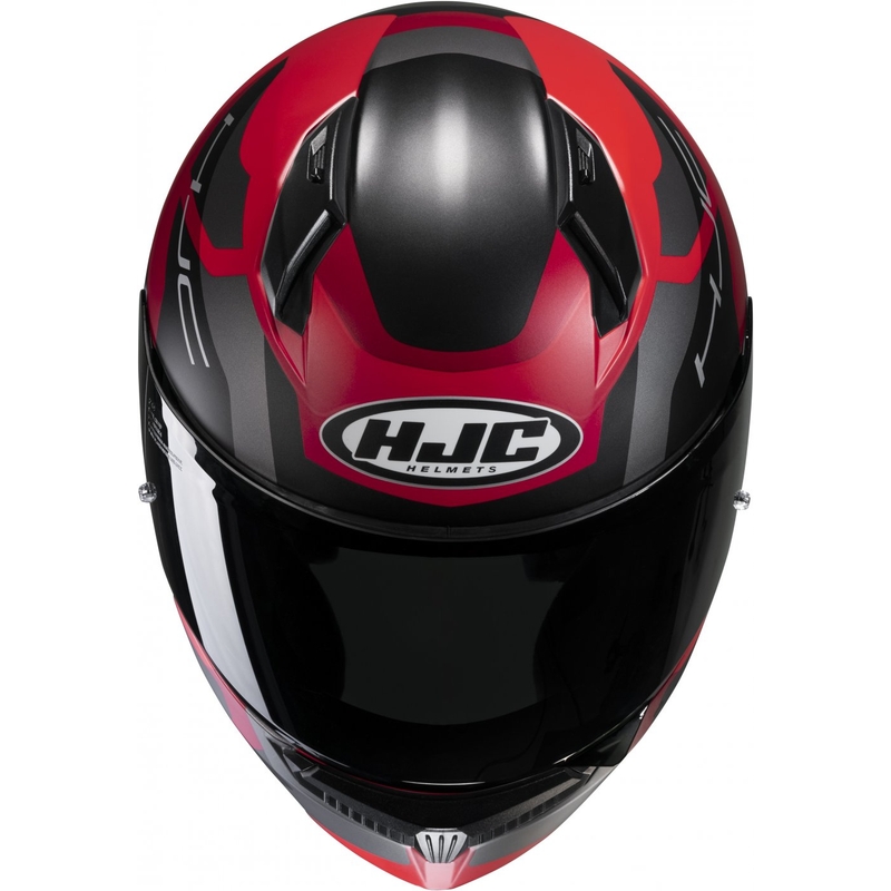 Integralna motociklistička kaciga HJC C10 Tins MC1SF crno-sivo-crvena